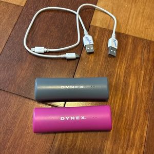 (2) Dynex power banks